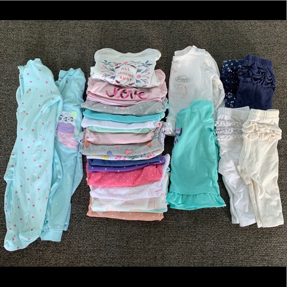 Carter's Other - 25 pc 9 month girls lot, fall/winter